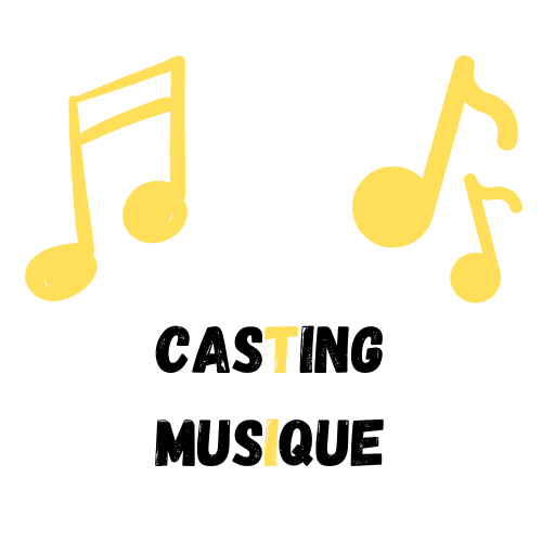 Logo casting musique transparence